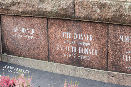 Otto Donner (Helsingfors, Sandudds gamla begravningsplats 24–3–)