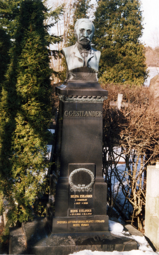Carl Gustaf Estlander (Helsingfors, Sandudds gamla begravningsplats 24-1-)