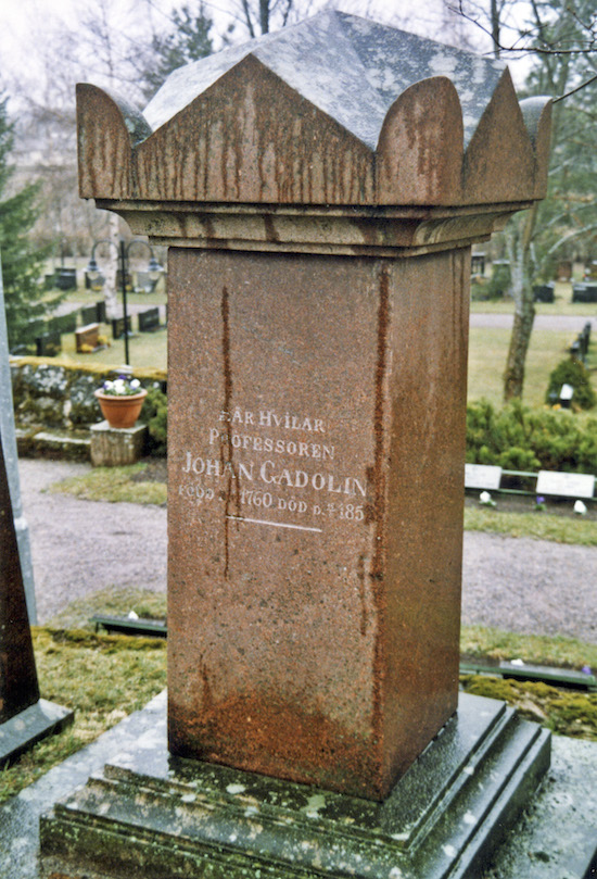 Johan Gadolin (Virmo kyrkogård)