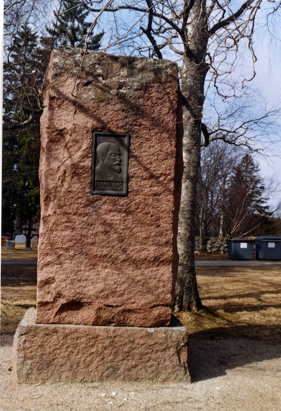 Juhani Aho (Brofeldt) (Idensalmi, Gamla begravningsplatsen, Iisalmi, Vanh)