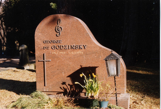 Georg de Godzinsky (Sandudds gamla begravningsplats, konstnärskullen)