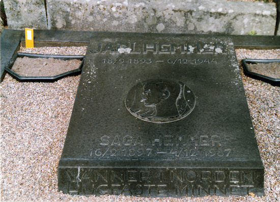 Jarl Hemmer (Borgå, Näse begravningsplats)