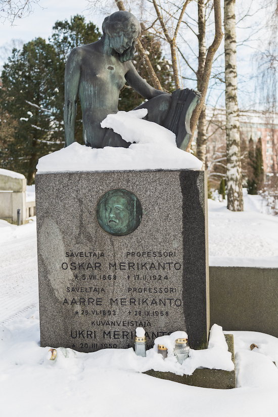 Aarre Merikanto (Helsingfors, Sandudds nya begravningsplats 20–10–9)
