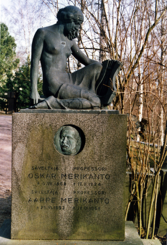 Oskar Merikanto (Helsingfors, Sandudds nya begravningsplats 20–10–9)
