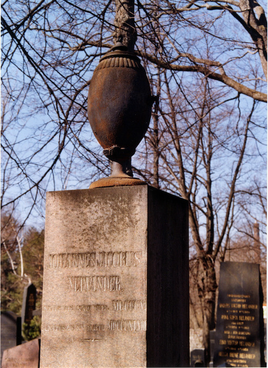 Johan Jakob Nervander (Helsingfors, Sandudds gamla begravningsplats 6–16–)