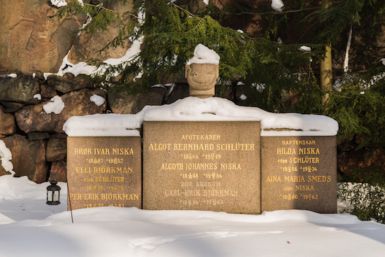 Algot Niska (Helsingfors, Sandudds nya begravningsplats 15-18-2)