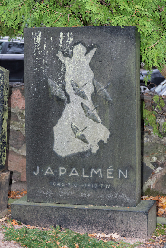 Johan Axel Palmén (Helsingfors, Sandudds gamla begravningsplats 4–26–)