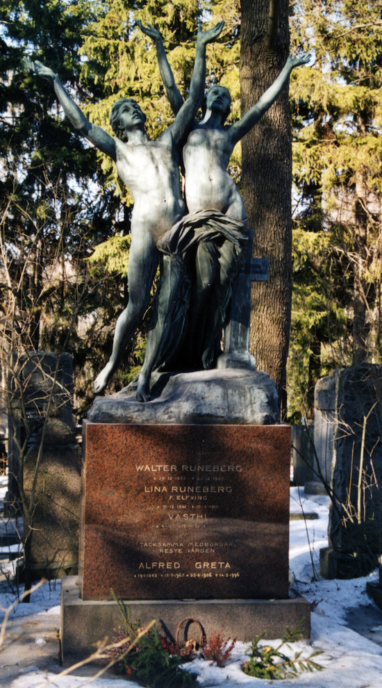 Walter Runeberg (Helsingfors, Sandudds nya begravningsplats 19–8–4)