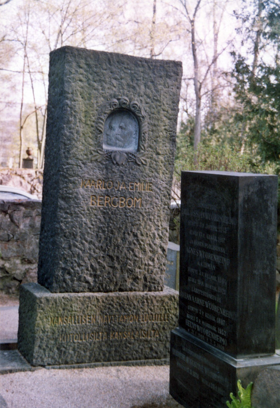 Kaarlo Bergbom (Helsingfors, Sandudds gamla begravningsplats 4–19–)
