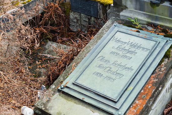 Alma Söderhjelm (Helsingfors, Sandudds gamla begravningsplats 22–4–)