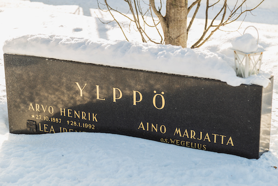 Arvo Ylppö (Helsingfors, Sandudds nya begravningsplats 32–24–1)