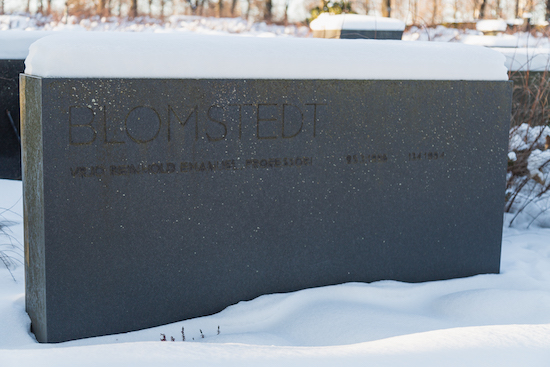 Pauli Blomstedt (Helsingfors, Sandudds nya begravningsplats 28–3–36)