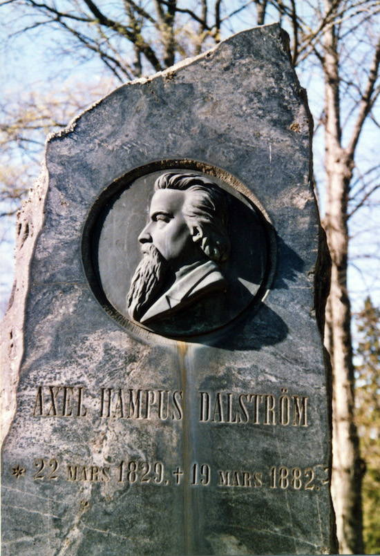 Axel Hampus Dalström (Helsingfors, Sandudds gamla begravningsplats 3-6-1)